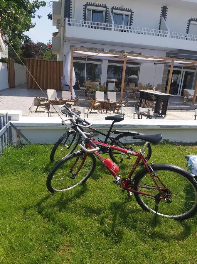 Ammos Hotel Agia Triada  Bagian luar foto